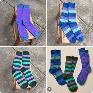 New Rudy Boot Socks Set of 3 Sundance Catalog unsimply stitched